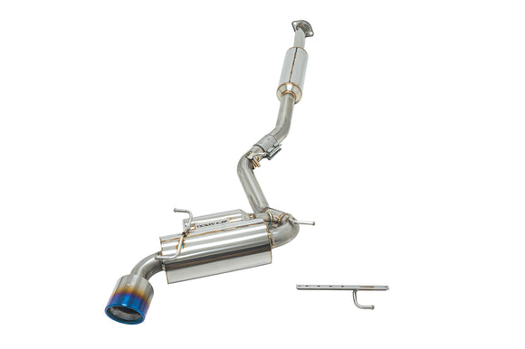 APEXi N1 Evolution-X Single Exit Catback Exhaust System - 2013-2022+ Subaru BRZ / Toyota 86 & GR86 / Scion FR-S
