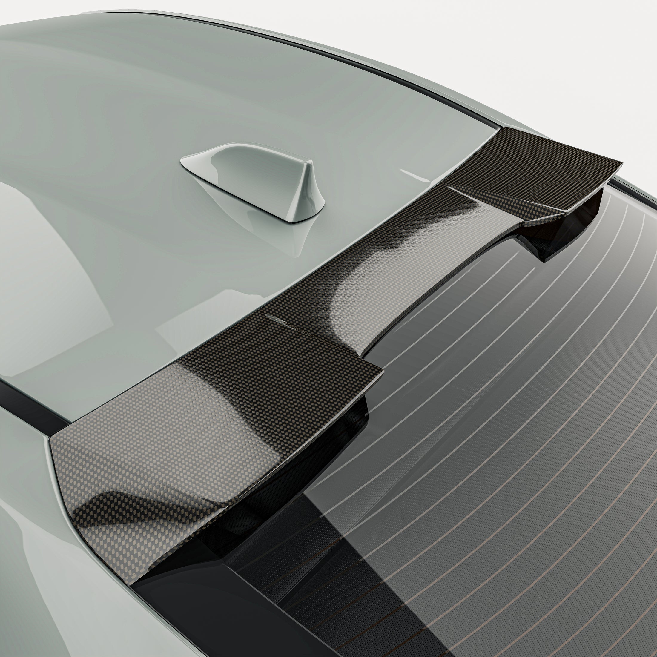 Error 404 Carbon Fiber Rear Window Visor - 2022+ Subaru BRZ / Toyota GR86