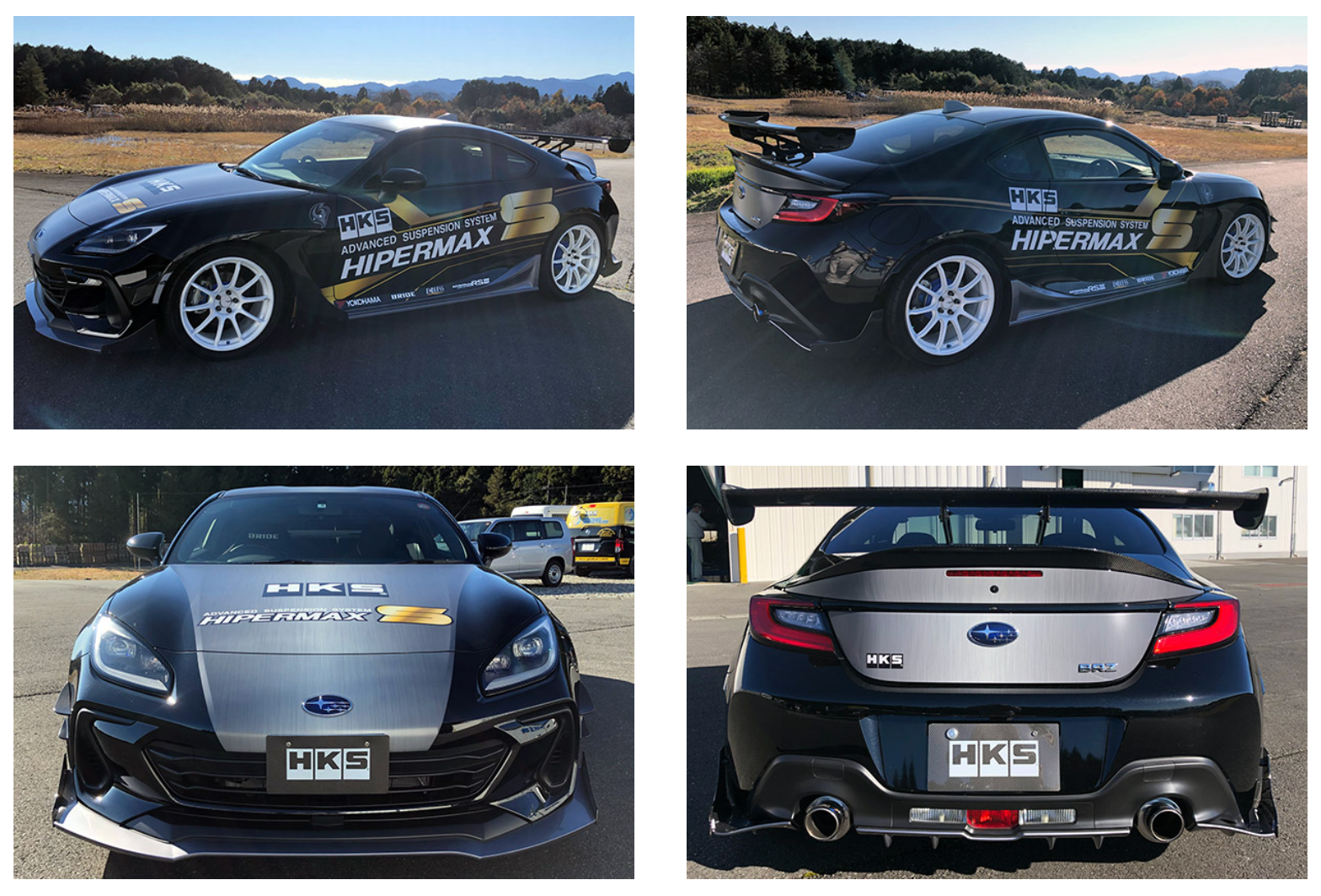 HKS Body Kit TYPE-S Rear Wing - 2022+ Toyota GR86 / Subaru BRZ