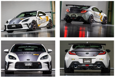HKS Body Kit TYPE-S Rear Wing - 2022+ Toyota GR86 / Subaru BRZ