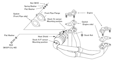 HKS GT-SPEC FA24 Super Manifold W/ Catalyzer - 2022+ Subaru BRZ / Toyota GR86