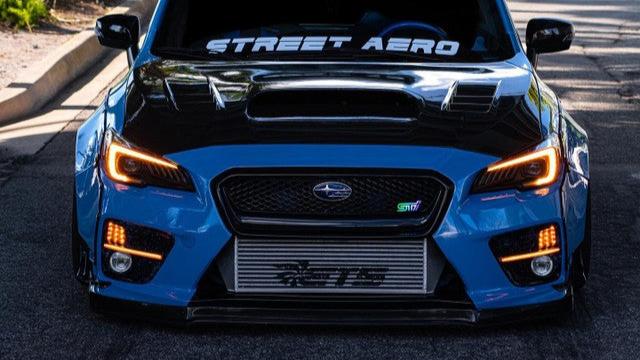 Lit Logos STI Grill Badge - 2015-2021 Subaru STI