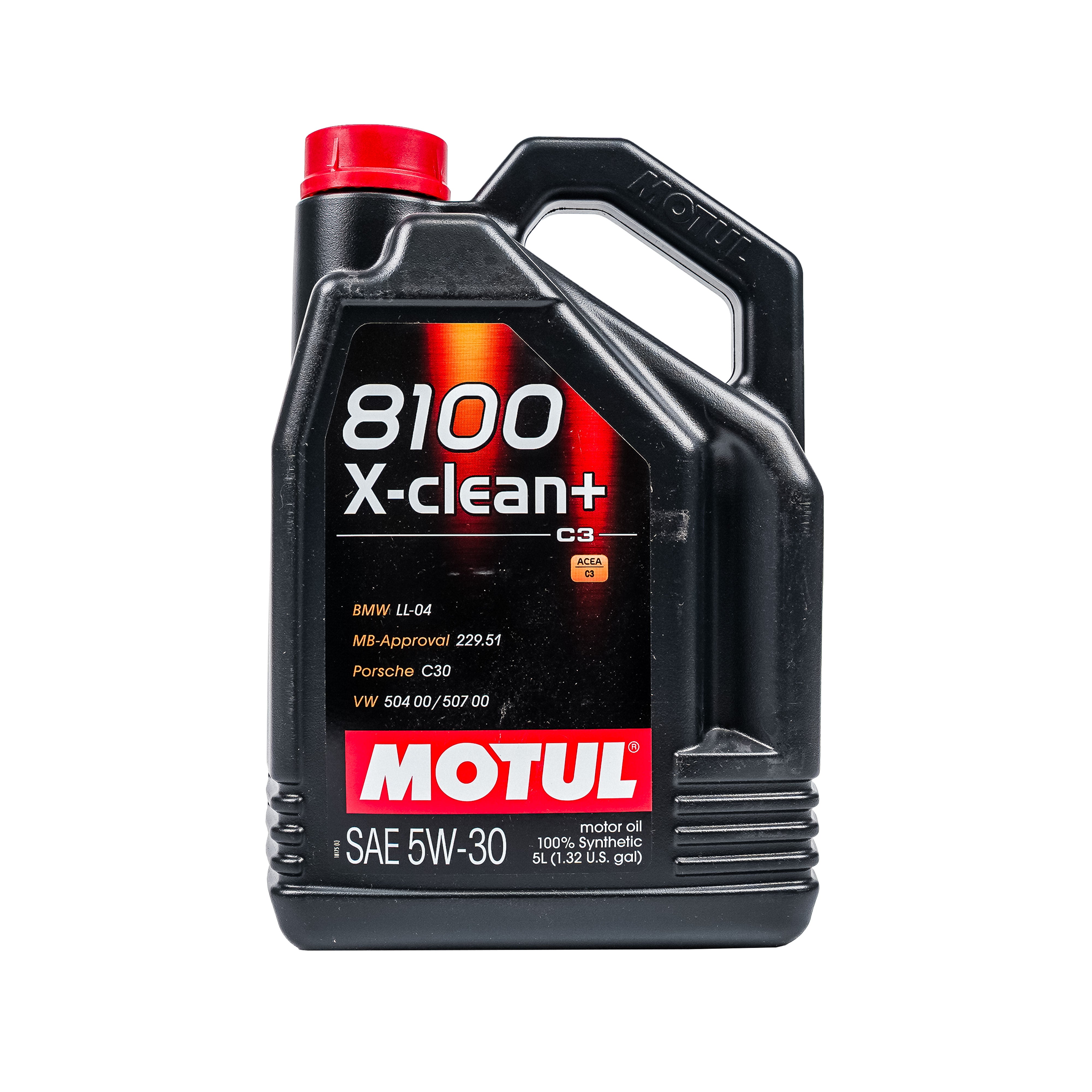 Motul 5L Synthetic Engine Oil 8100 5W30 X-CLEAN Plus