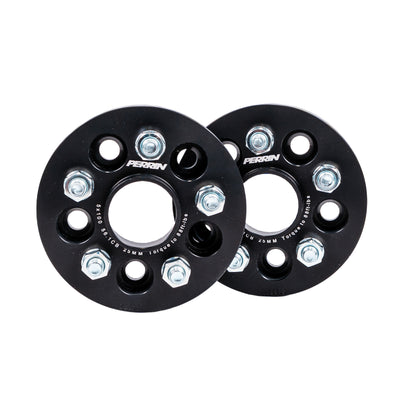 PERRIN 25mm Wheel Spacers 5x100 (56mm Center Bore) Pair – 2017-2022+ Subaru BRZ / Toyota 86 & GR86