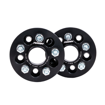 PERRIN 25mm Wheel Spacers 5x100 (56mm Center Bore) Pair – 2017-2022+ Subaru BRZ / Toyota 86 & GR86