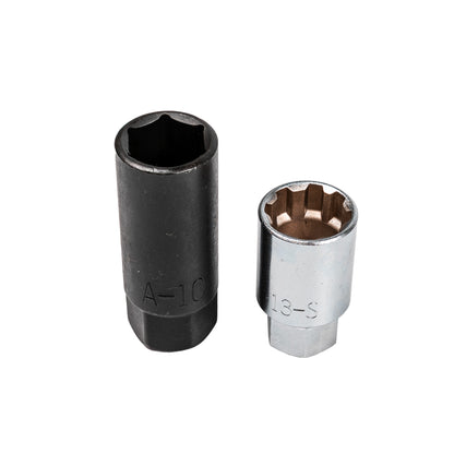 Project Kics R40 Premium 12x1.25 Black Lug Nuts (16+4 Locks) - Scion FR-S / Toyota 86 / GR86 / Subaru BRZ / WRX / STI