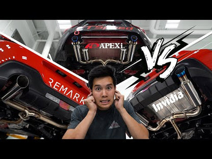 APEXi N1 Evolution-X Dual Exit Catback Exhaust System - 2013-2022+ Subaru BRZ / Toyota 86 & GR86 / Scion FR-S