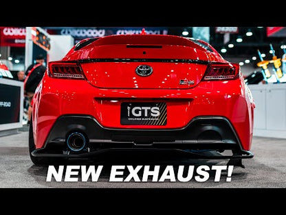 APEXi N1 Evolution-X Single Exit Catback Exhaust System - 2013-2022+ Subaru BRZ / Toyota 86 & GR86 / Scion FR-S