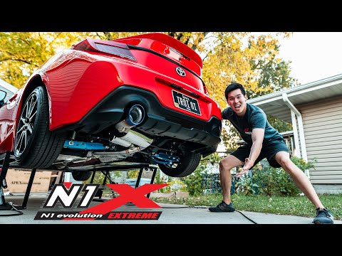 GR86 / BRZ / FR-S APEXi N1 Evolution-X Dual Exit Catback Exhaust