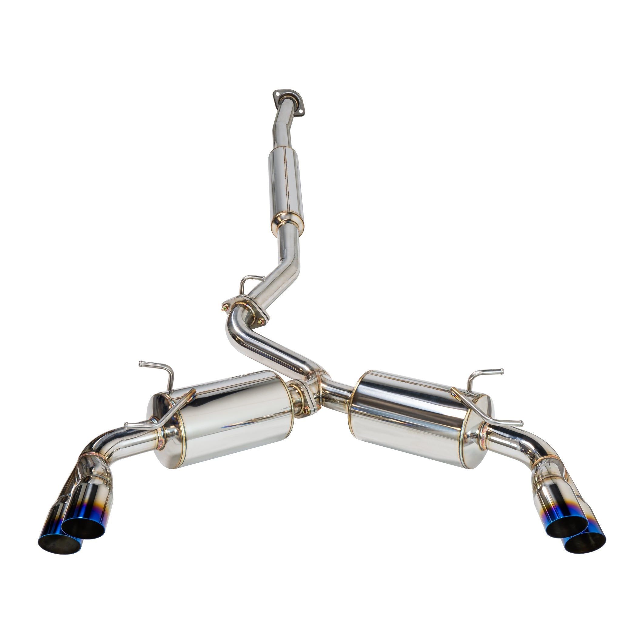REMARK Catback Exhaust Sports Touring Quad Tip - 2022+ Toyota GR86 / Subaru BRZ