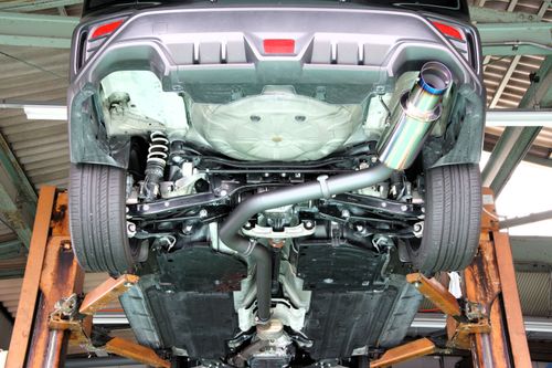 HKS Hi-Power Muffler VBH FA24 Single Exit Catback Exhaust System - 2022+ Subaru WRX