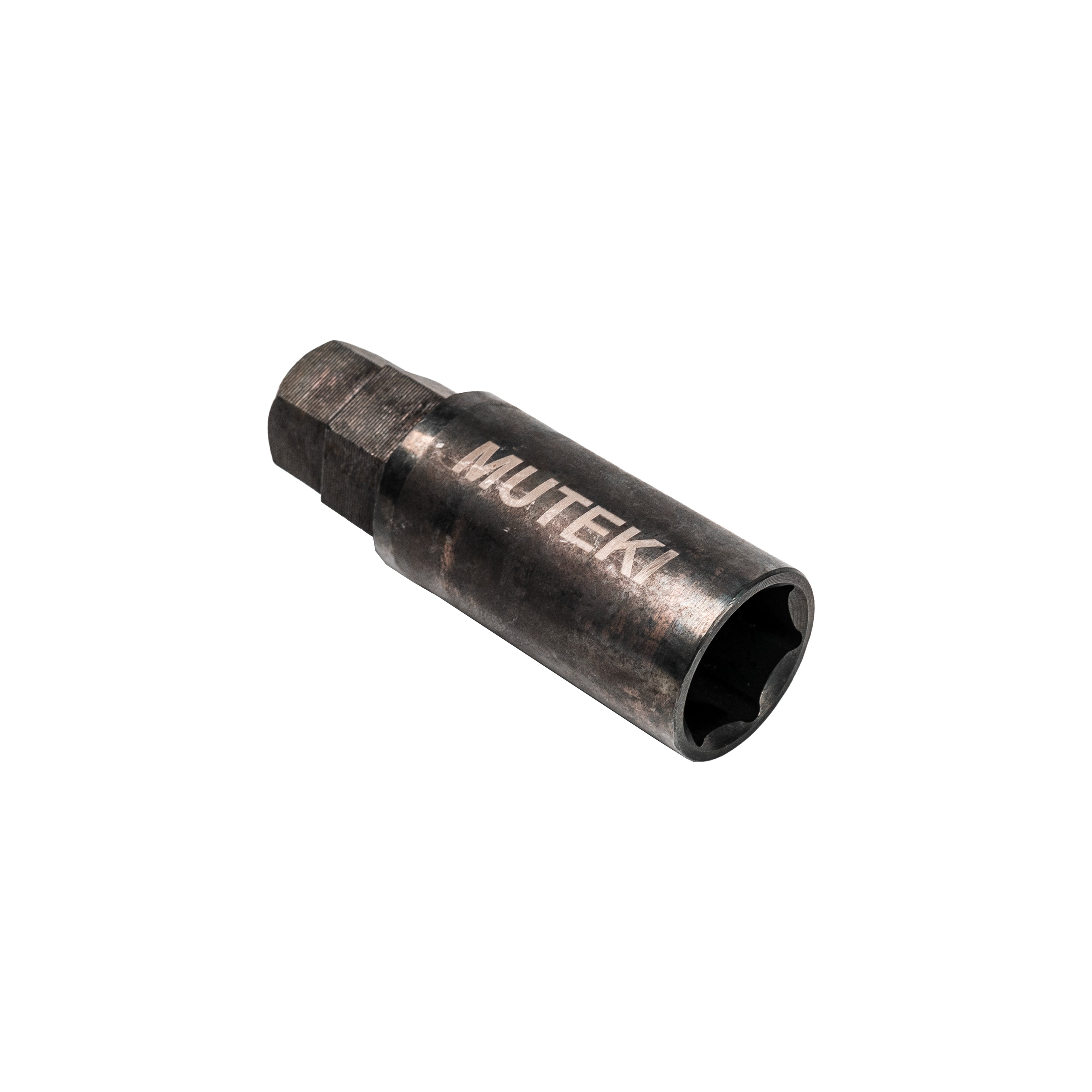 Wheel Mate Muteki Titanium Chrome HR38 Open End Lug Nuts 12x1.25 - Scion FR-S / Toyota 86 / GR86 / Subaru BRZ / WRX / STI