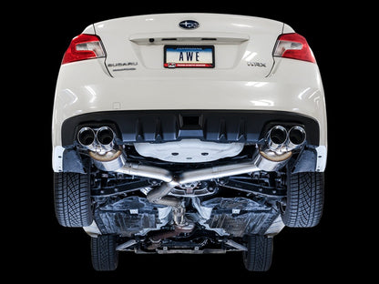 AWE FA20 Touring Edition Exhaust - 2015-2021 Subaru WRX